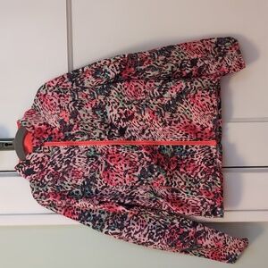 Adidas Girls Windbreaker Athleisure Jacket, Size 6